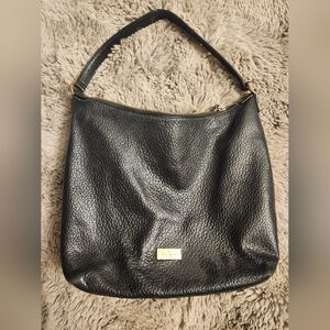 Kate Spade Textured Black Hobo Bag